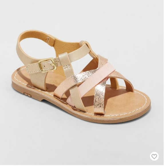 Cat & Jack Other - Toddler Girls' Elsa Strappy Sandals - Cat & Jack™